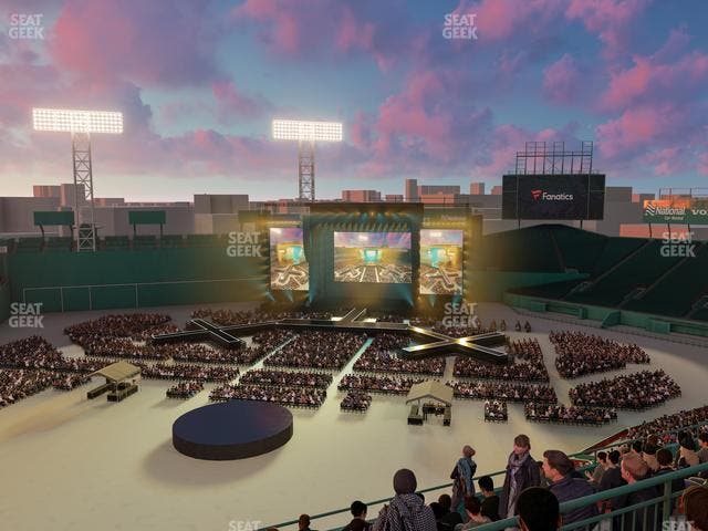 Fenway Park - Section Aura Pavilion Box 7 Seat View