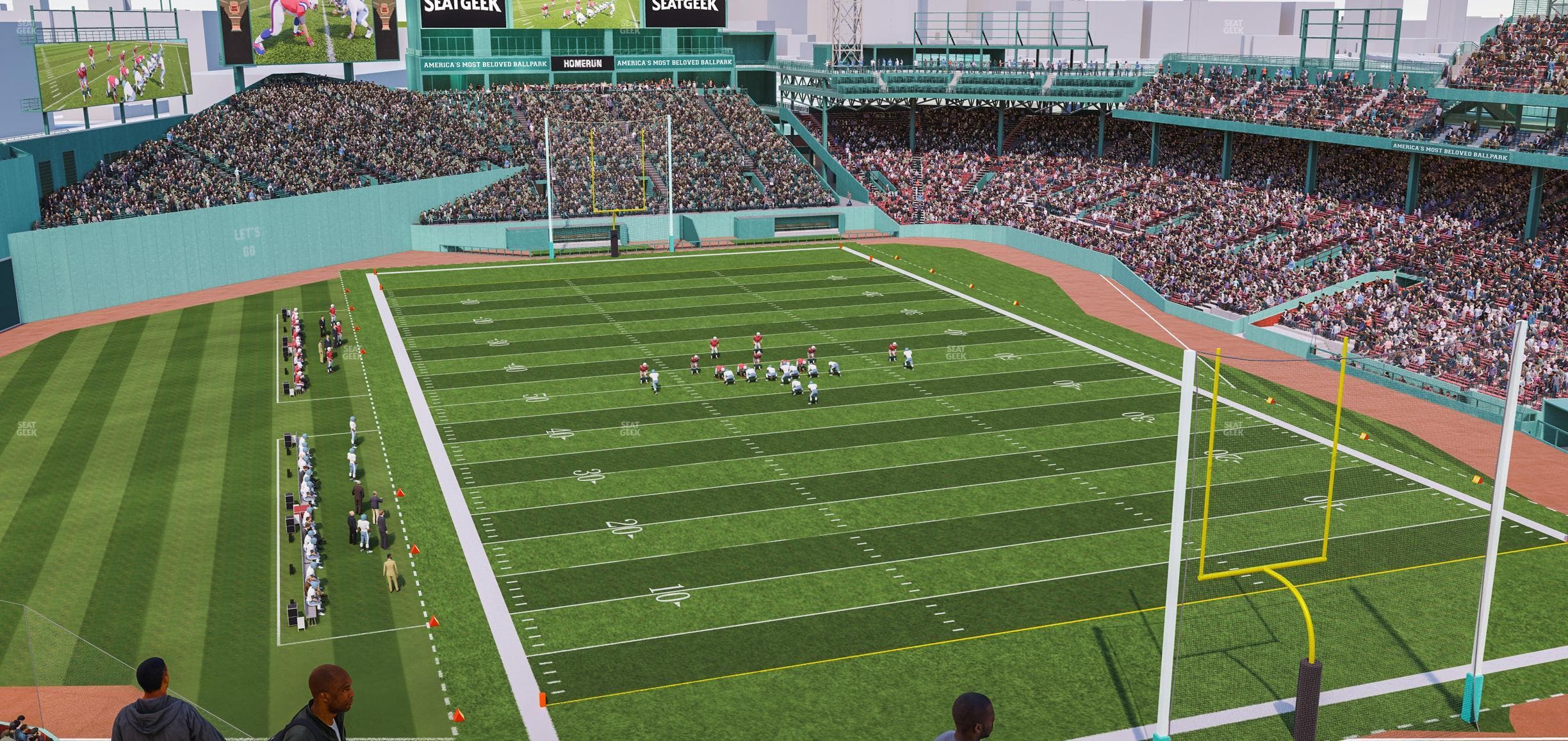 Fenway Park - Section Aura Pavilion Box 8 Seat View