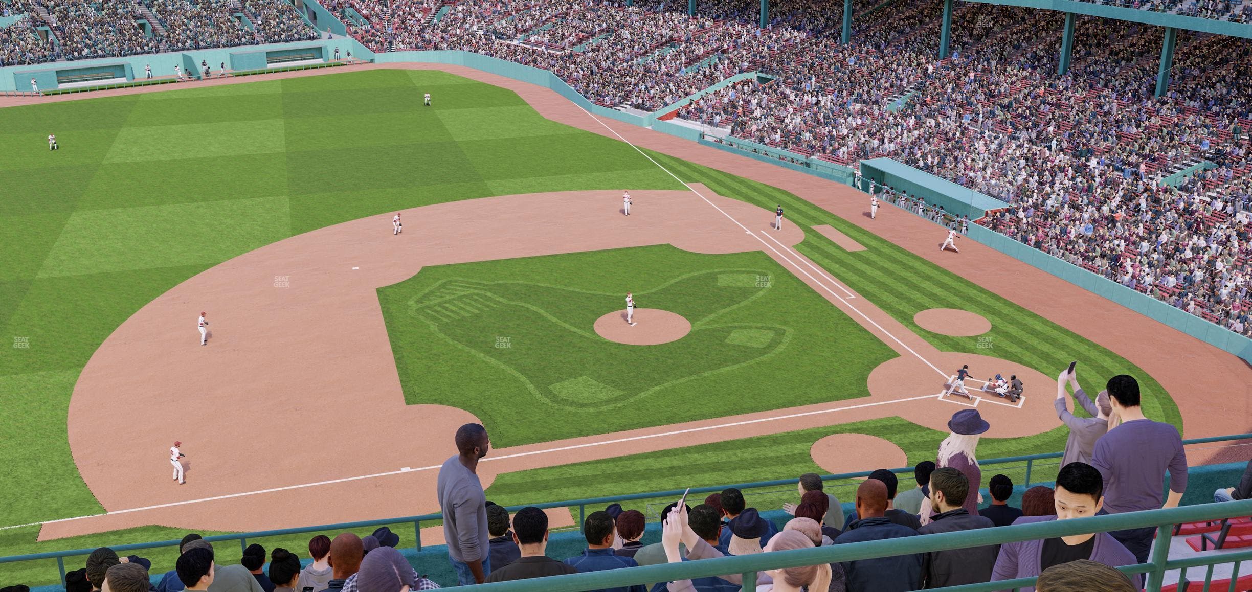 Fenway Park - Section Aura Pavilion Box 8 Seat View