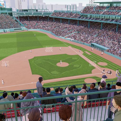 Fenway Park - Section Aura Pavilion Box 8 Seat View