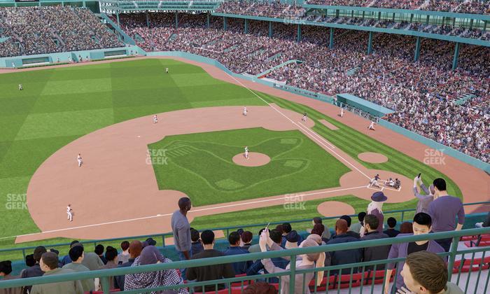 Fenway Park - Section Aura Pavilion Box 8 Seat View