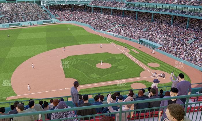 Fenway Park - Section Aura Pavilion Box 8 Seat View