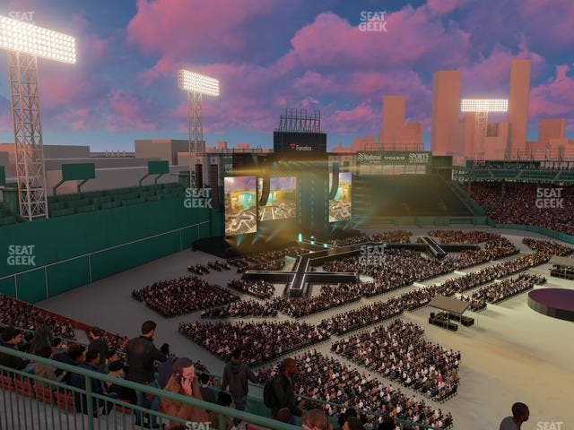 Fenway Park - Section Aura Pavilion Box 8 Seat View
