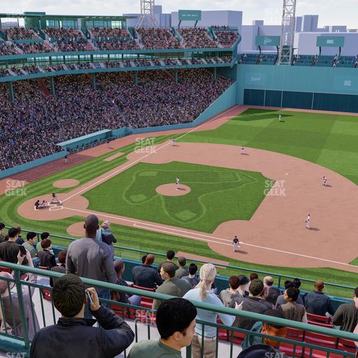 Fenway Park - Section Aura Pavilion Box 9 Seat View