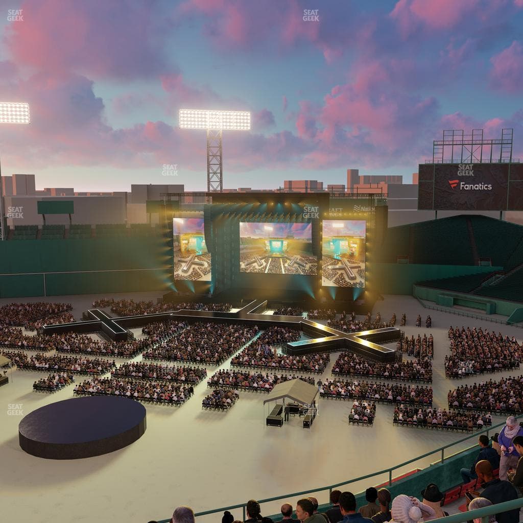 Fenway Park - Section Aura Pavilion Box 9 Seat View