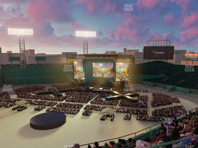 Fenway Park - Section Aura Pavilion Box 9 Seat View
