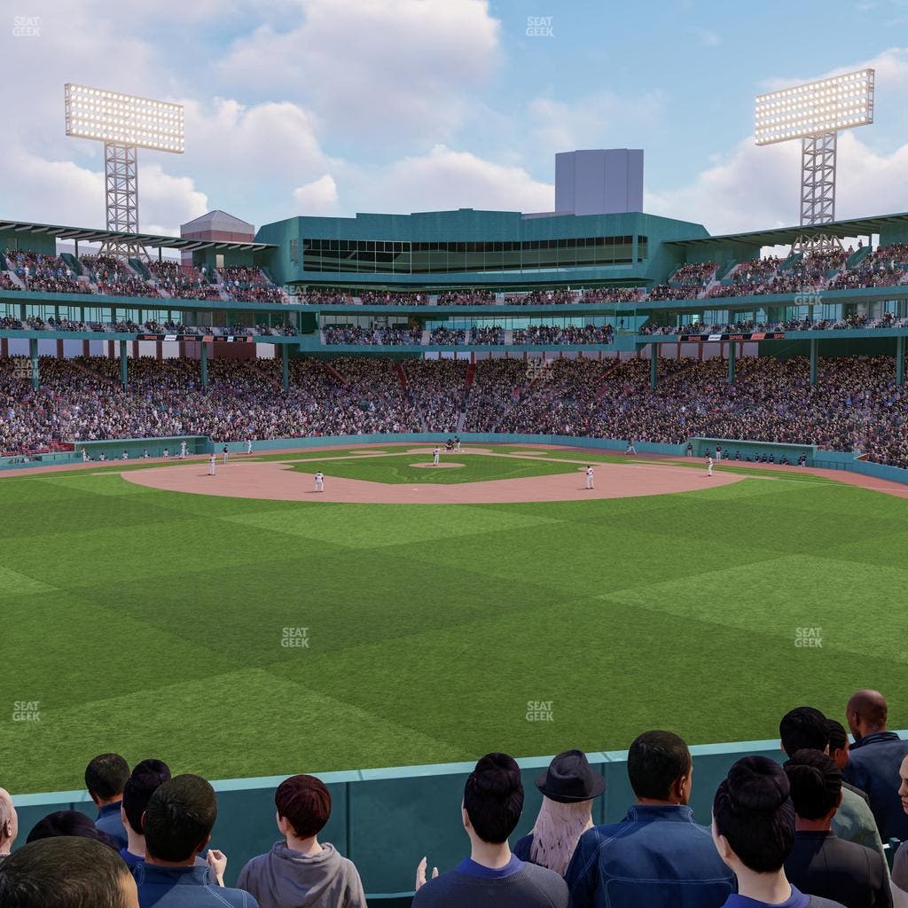 Fenway Park - Section Bleacher 34 Seat View