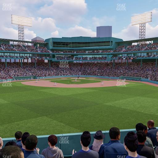 Fenway Park - Section Bleacher 34 Seat View