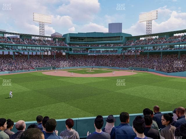 Fenway Park - Section Bleacher 34 Seat View