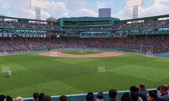Fenway Park - Section Bleacher 34 Seat View