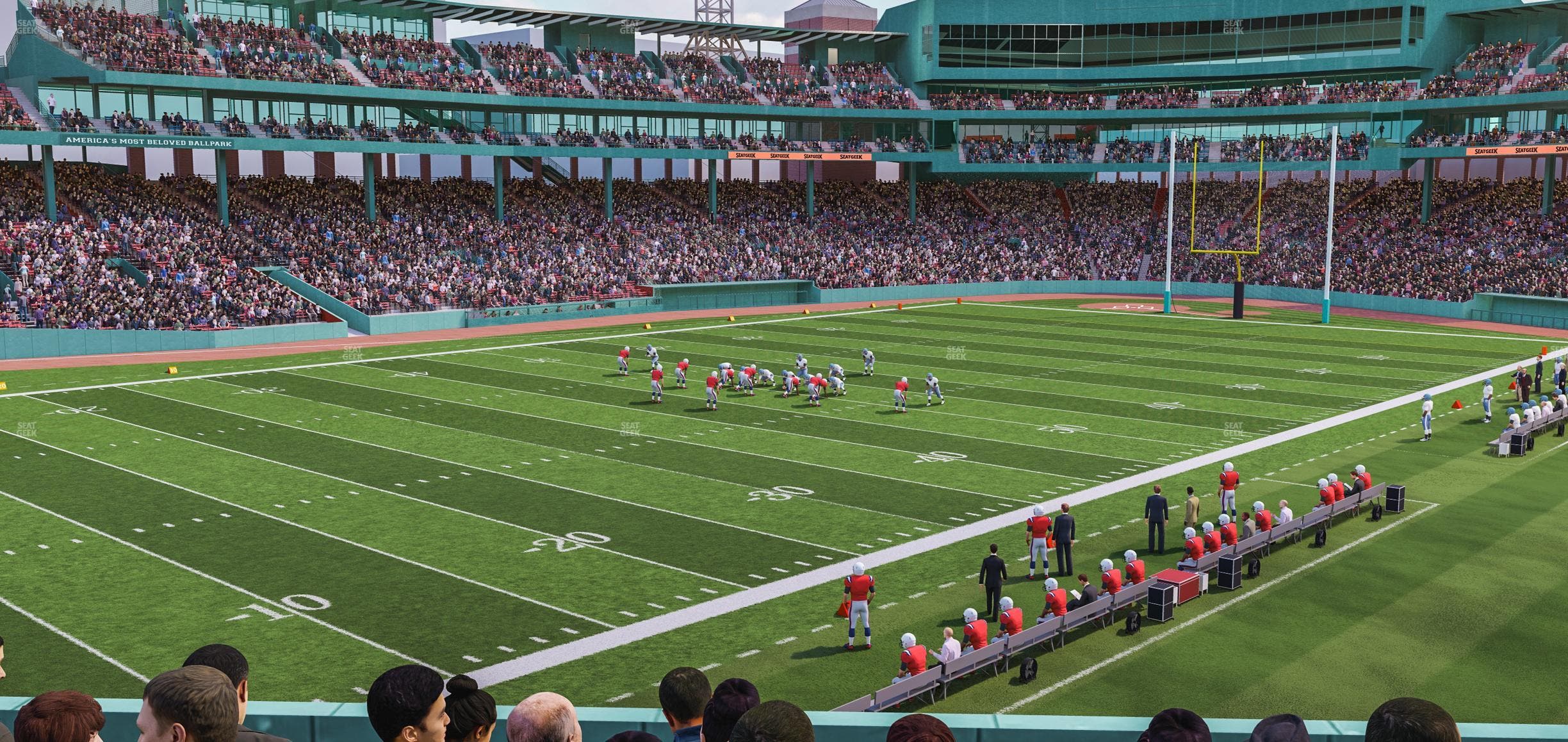 Fenway Park - Section Bleacher 34 Seat View