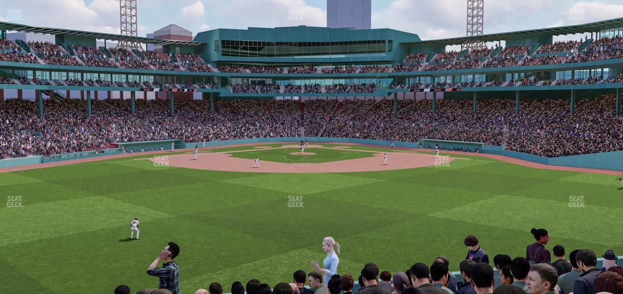 Fenway Park - Section Bleacher 35 Seat View