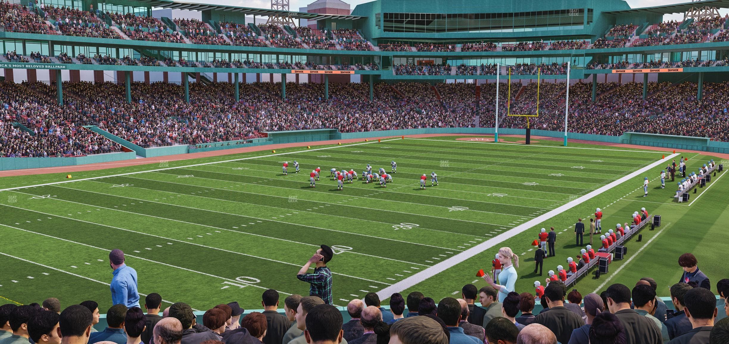 Fenway Park - Section Bleacher 35 Seat View