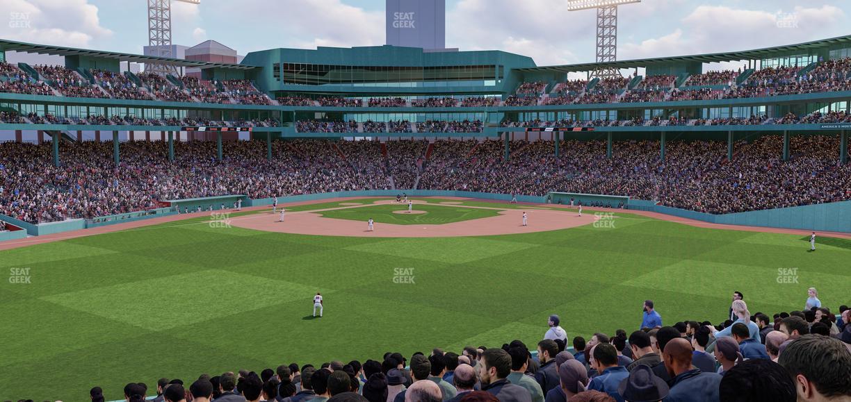 Fenway Park - Section Bleacher 36 Seat View