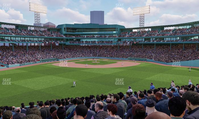 Fenway Park - Section Bleacher 36 Seat View