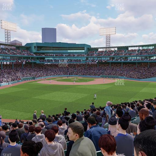 Fenway Park - Section Bleacher 38 Seat View