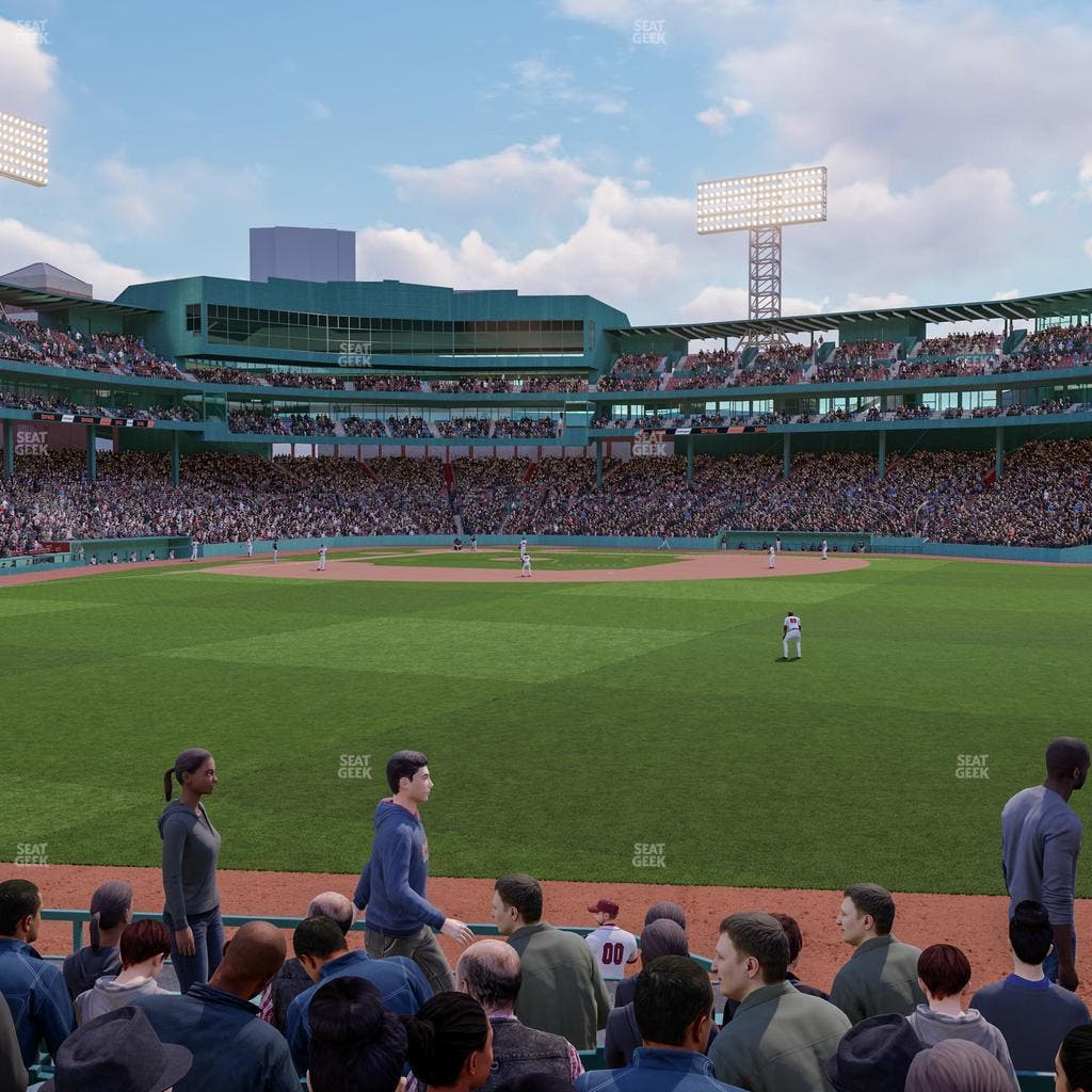 Fenway Park - Section Bleacher 40 Seat View