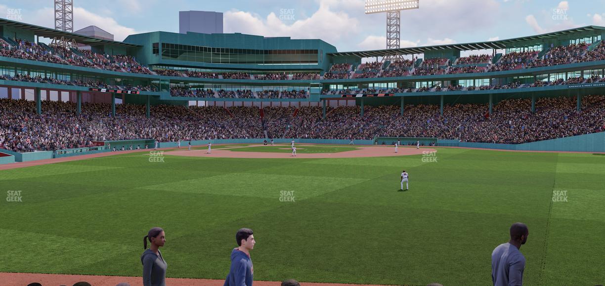 Fenway Park - Section Bleacher 40 Seat View