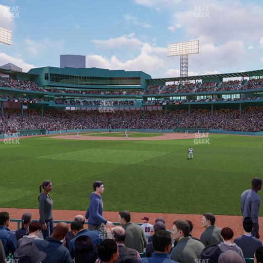 Fenway Park - Section Bleacher 40 Seat View