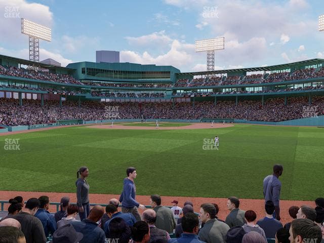 Fenway Park - Section Bleacher 40 Seat View