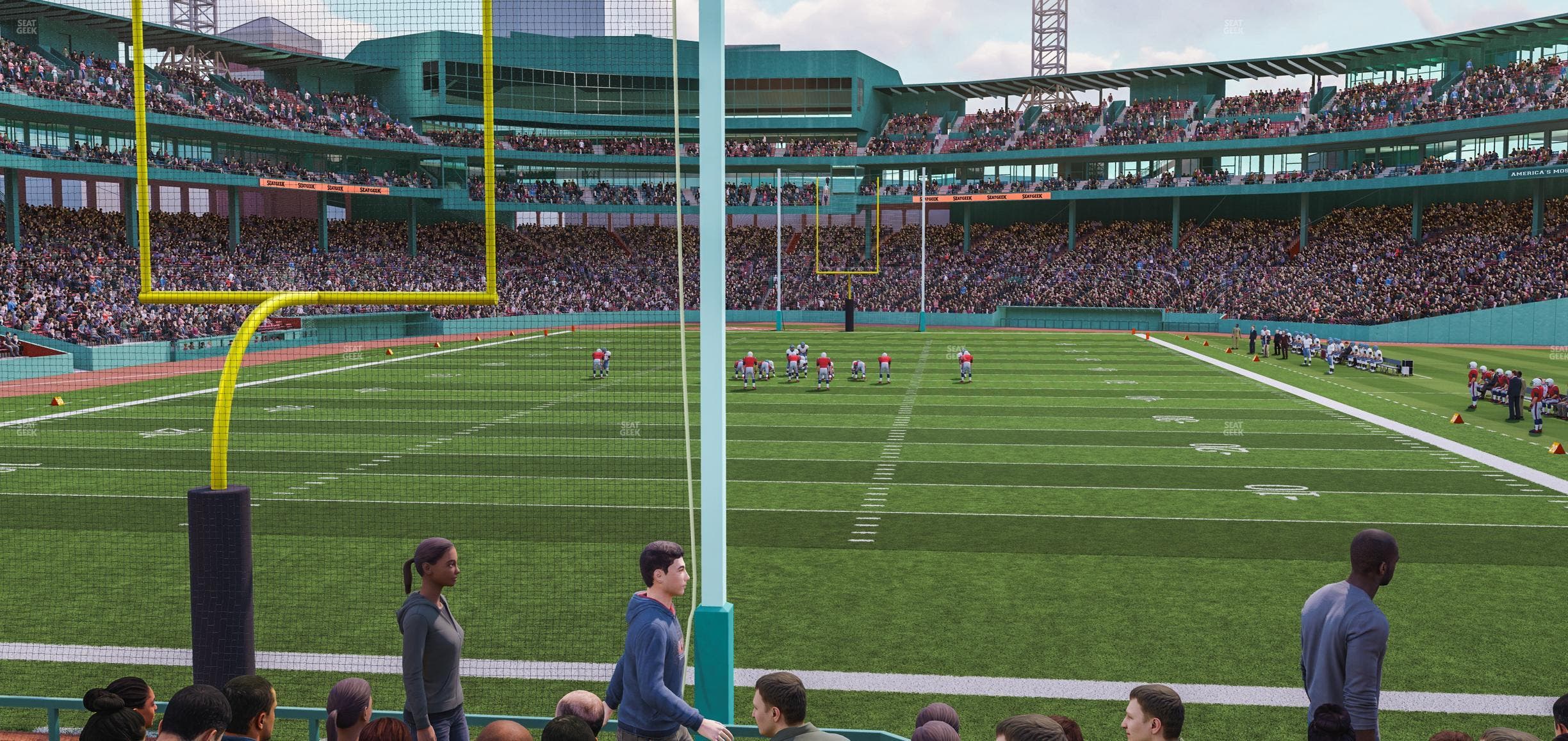 Fenway Park - Section Bleacher 40 Seat View