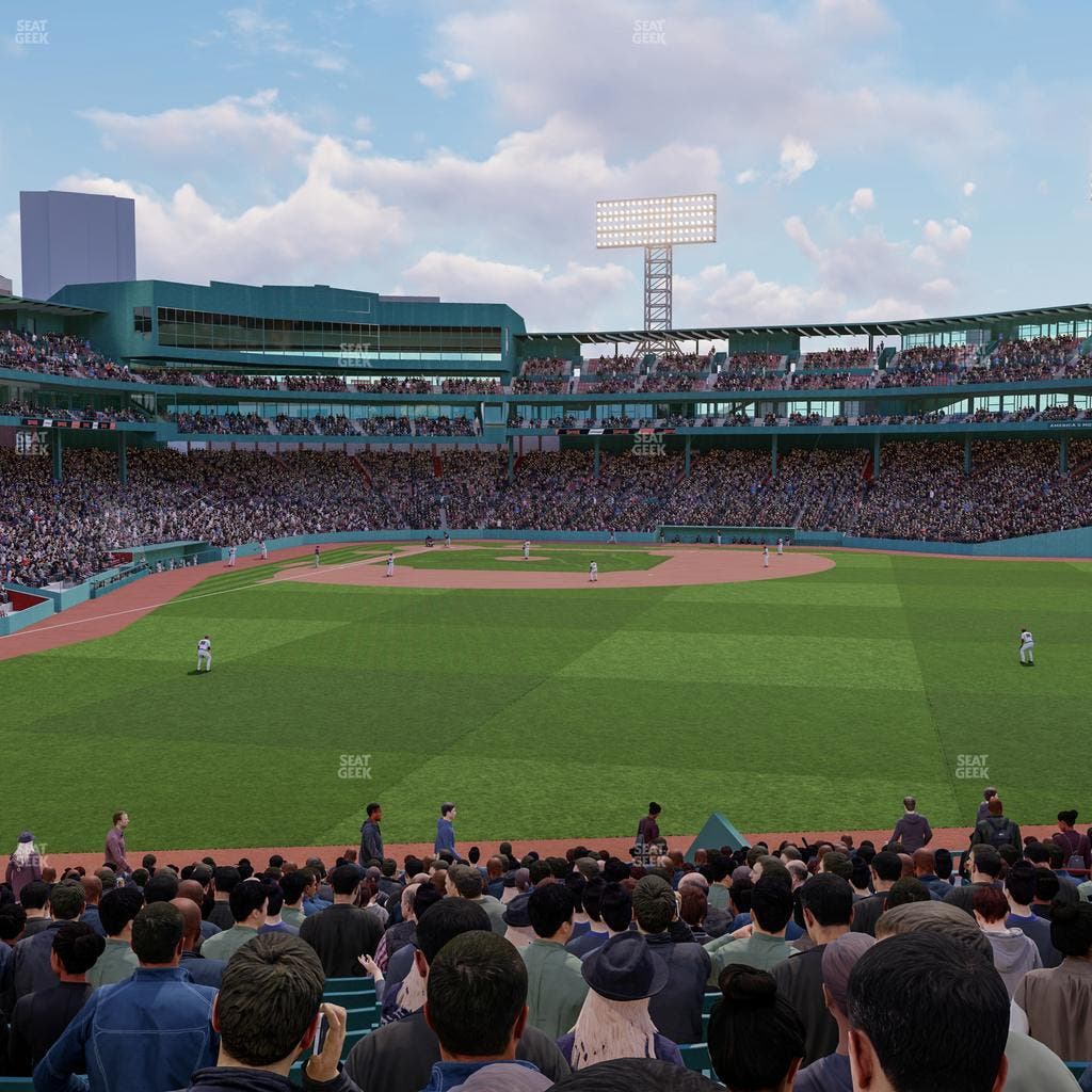 Fenway Park - Section Bleacher 42 Seat View