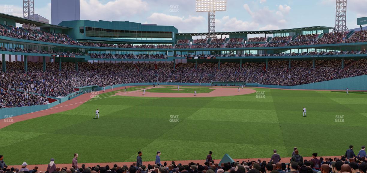 Fenway Park - Section Bleacher 42 Seat View