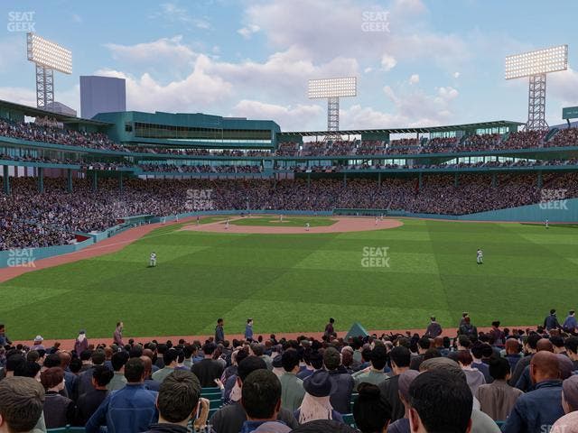 Fenway Park - Section Bleacher 42 Seat View