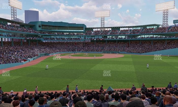 Fenway Park - Section Bleacher 42 Seat View