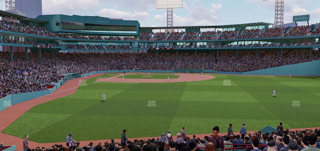 Fenway Park - Section Bleacher 43 Seat View