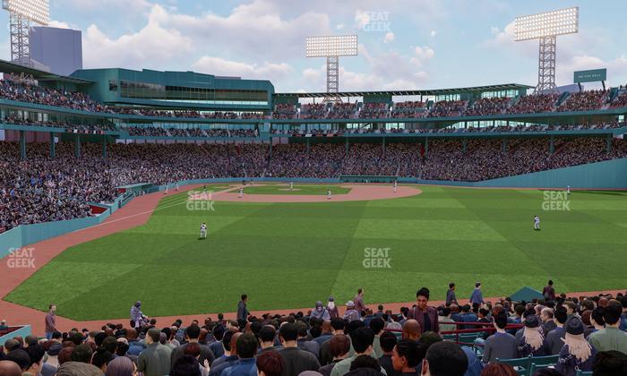Fenway Park - Section Bleacher 43 Seat View