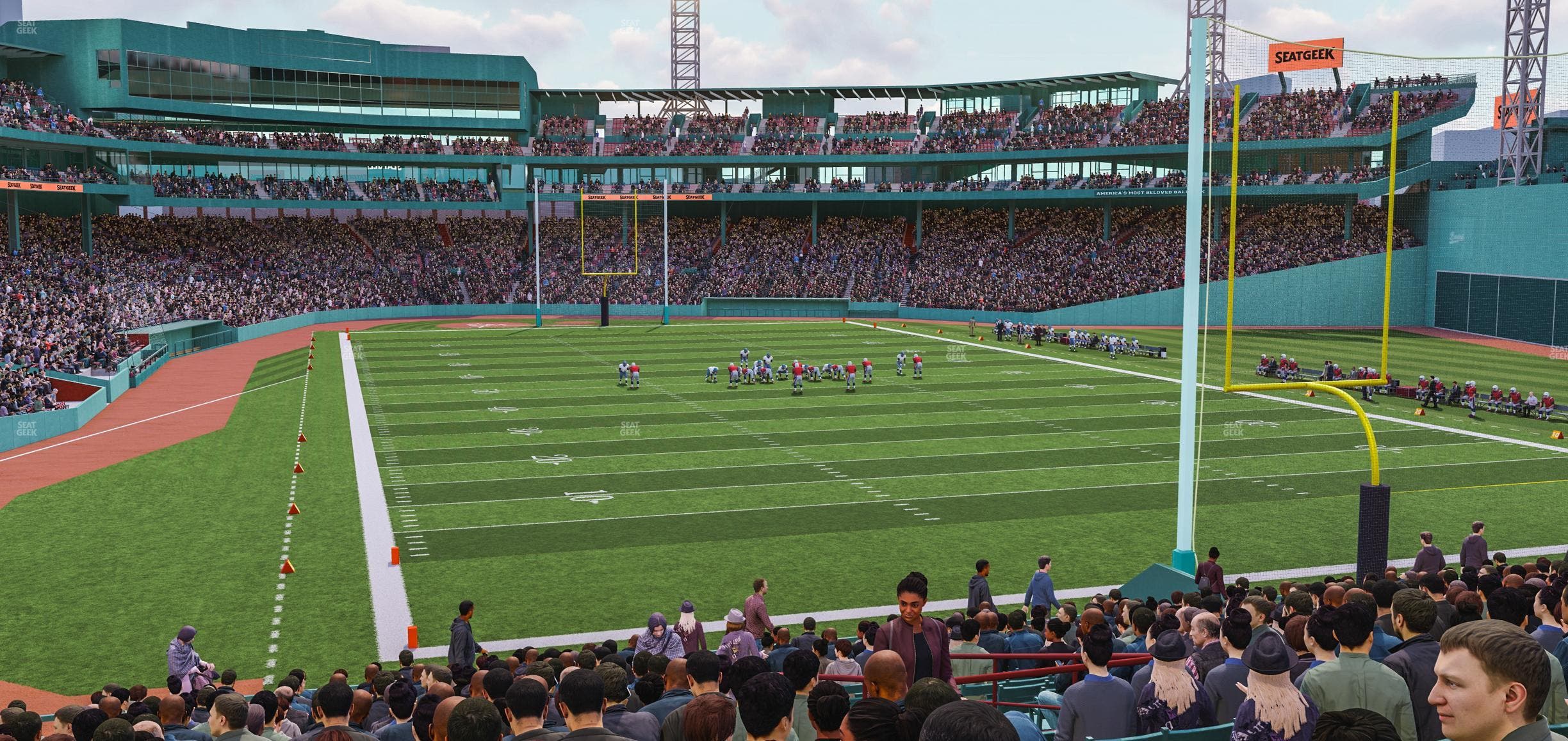 Fenway Park - Section Bleacher 43 Seat View