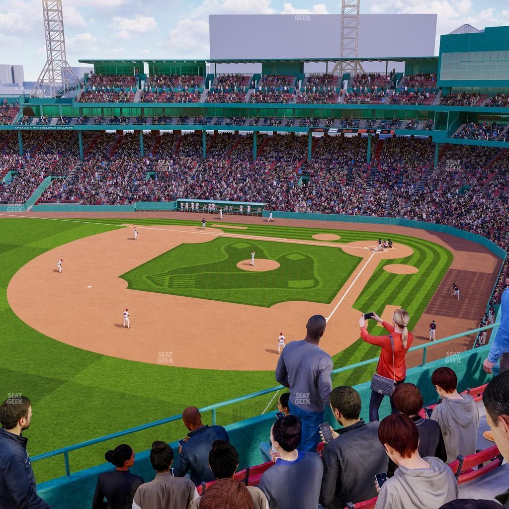 Fenway Park - Section Coca Cola Reserved 18 Seat View