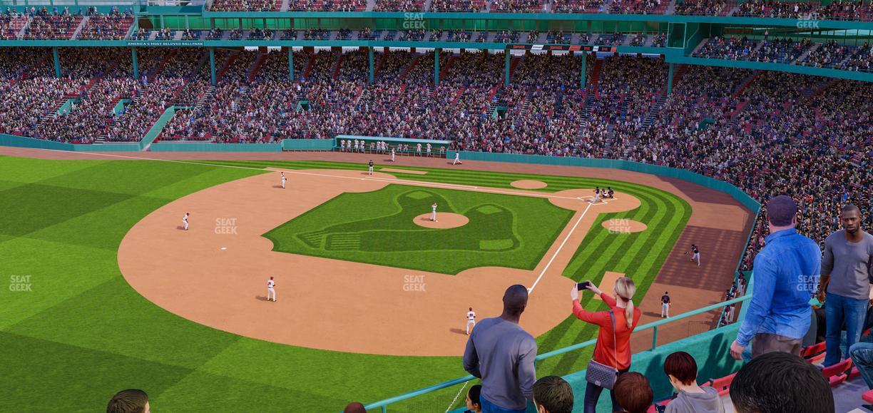 Fenway Park - Section Coca Cola Reserved 18 Seat View