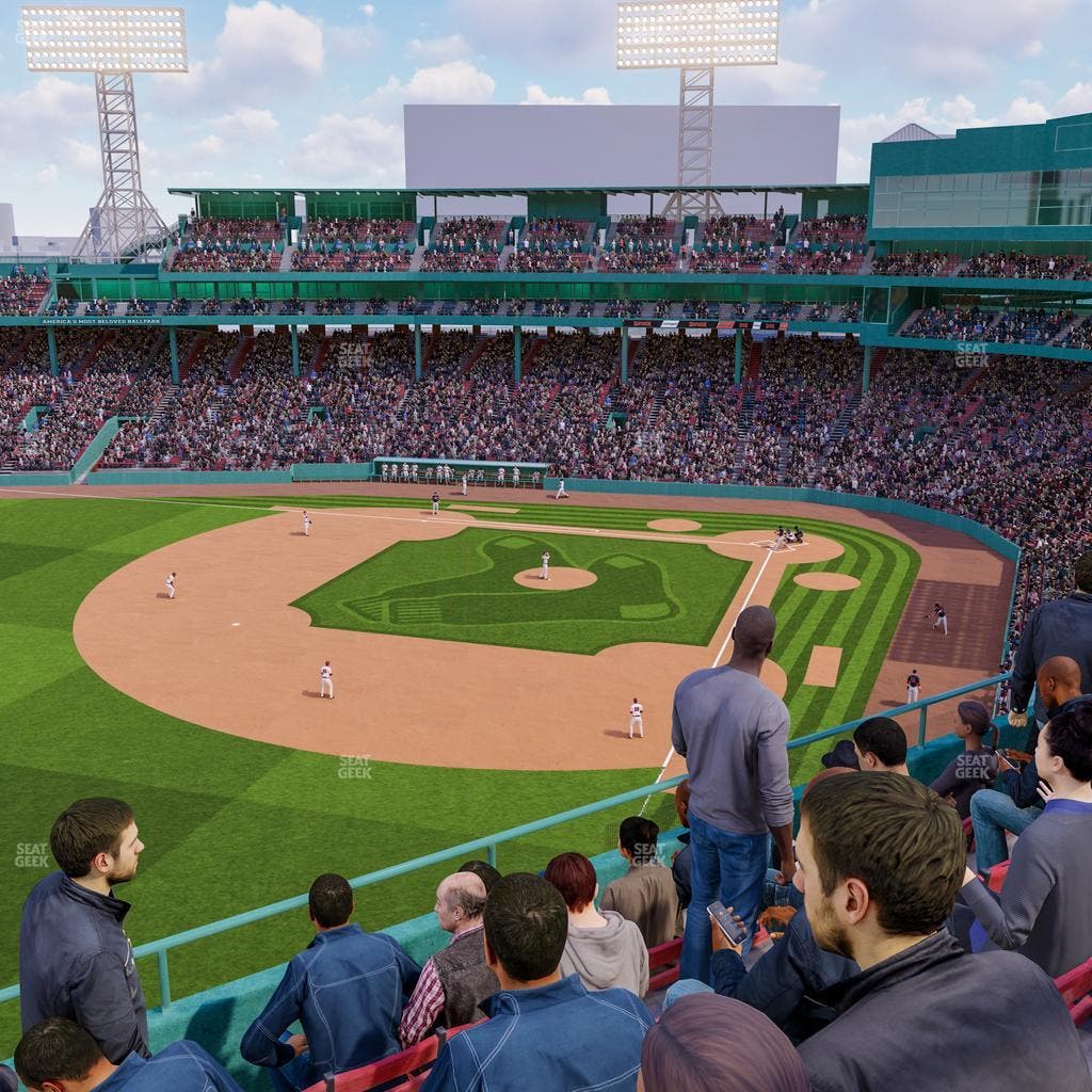 Fenway Park - Section Coca Cola Reserved 20 Seat View