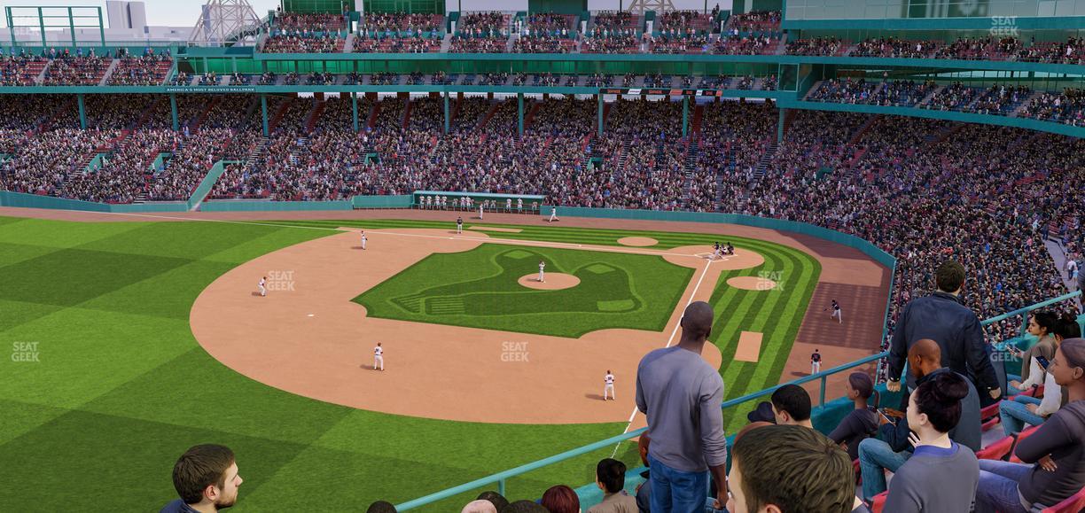 Fenway Park - Section Coca Cola Reserved 20 Seat View