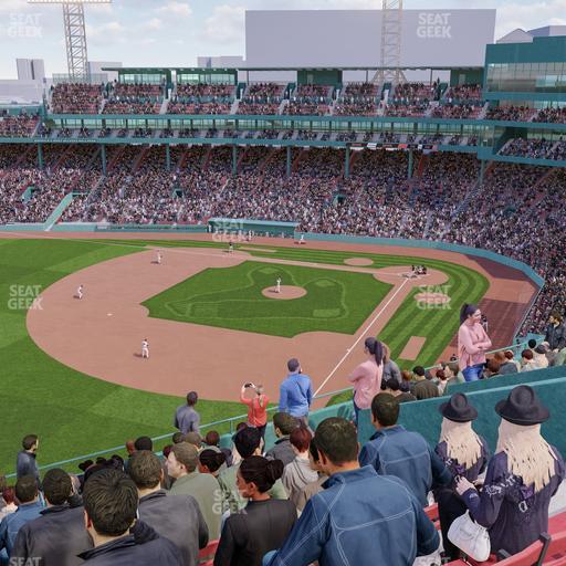 Fenway Park - Section Coke Deck Sro Seat View