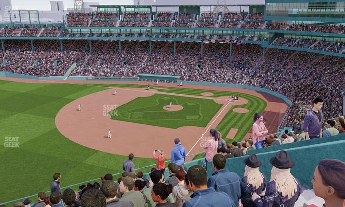 Fenway Park - Section Coke Deck Sro Seat View