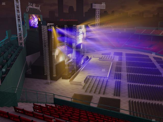 Fenway Park - Section Coke Deck Sro Seat View Fenway Park - Section Coke Deck Sro Seat View