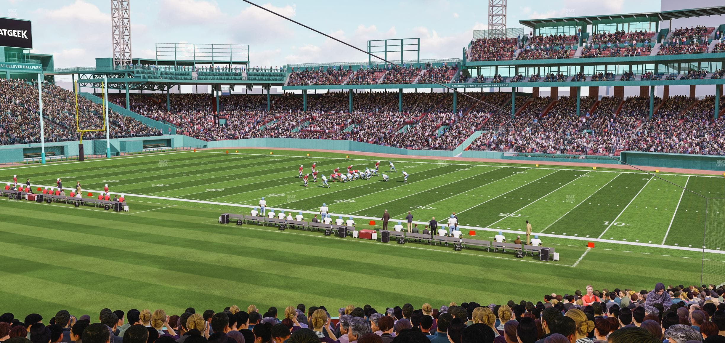 Fenway Park - Section Cvs Family Grandstand 32 Seat View