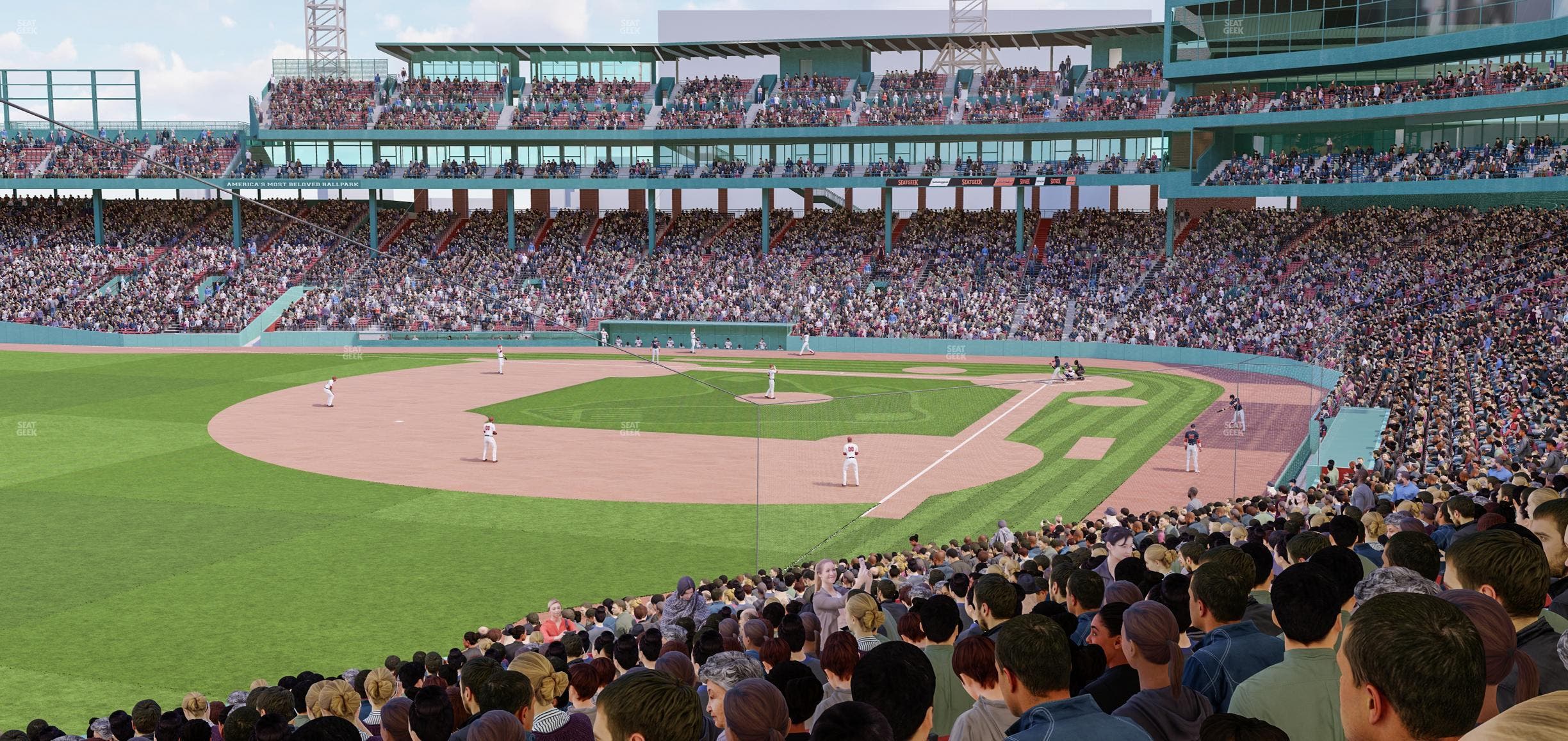 Fenway Park - Section Cvs Family Grandstand 32 Seat View
