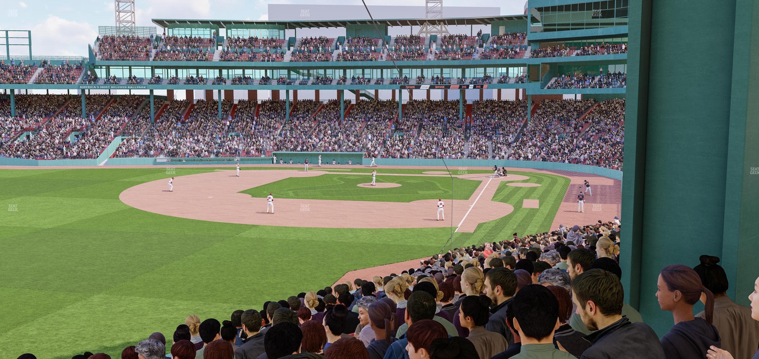 Fenway Park - Section Cvs Family Grandstand 33 Seat View