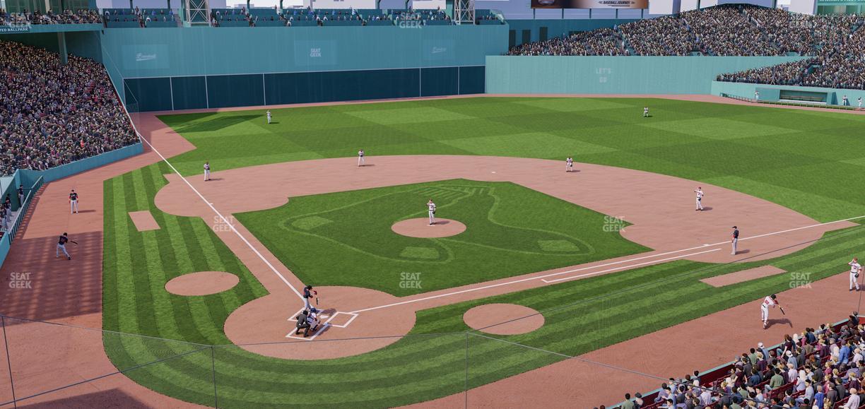 Fenway Park - Section Dell Technologies Club 1 Seat View