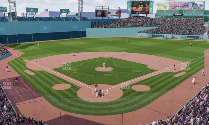 Fenway Park - Section Dell Technologies Club 3 Seat View