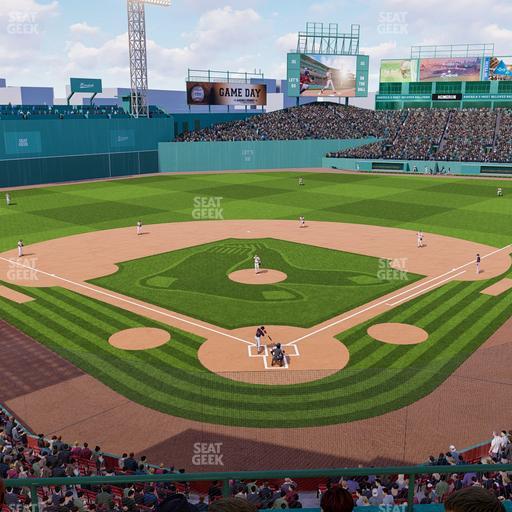 Fenway Park - Section Dell Technologies Club 4 Seat View