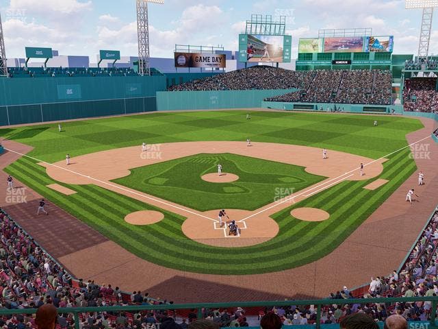 Fenway Park - Section Dell Technologies Club 4 Seat View