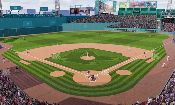 Fenway Park - Section Dell Technologies Club 4 Seat View