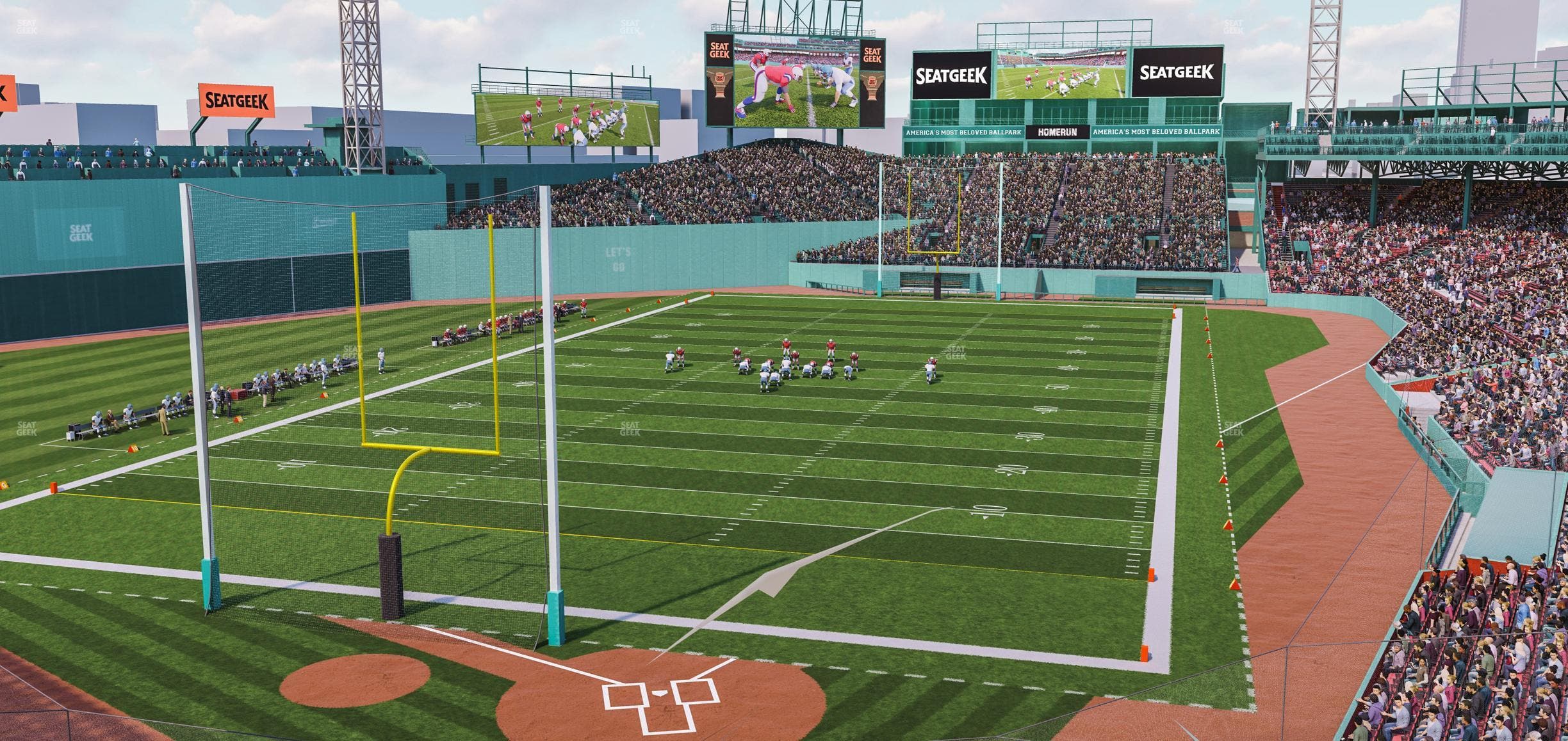 Fenway Park - Section Dell Technologies Club 4 Seat View