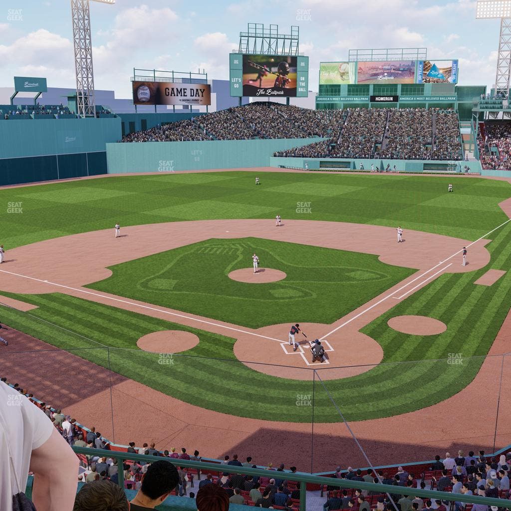 Fenway Park - Section Dell Technologies Club 5 Seat View