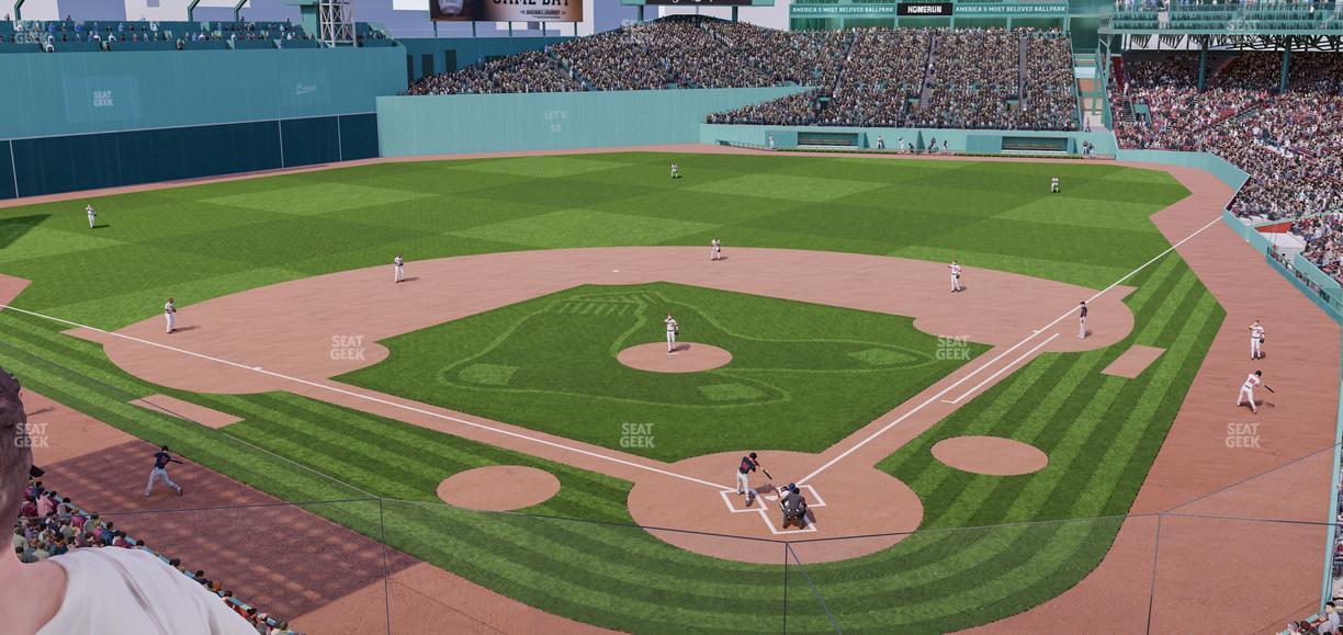 Fenway Park - Section Dell Technologies Club 5 Seat View